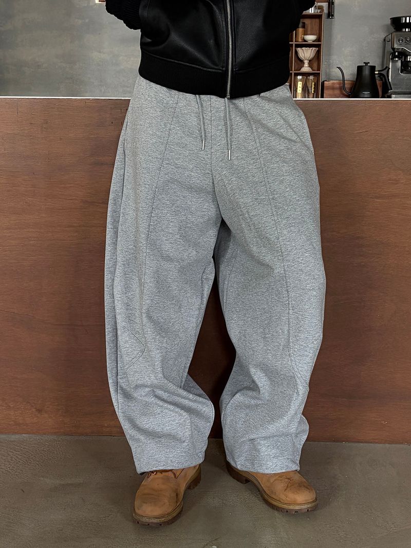 LAURANT(ロラン)の「Belted wide sweat pants(3color)(Pants)」
