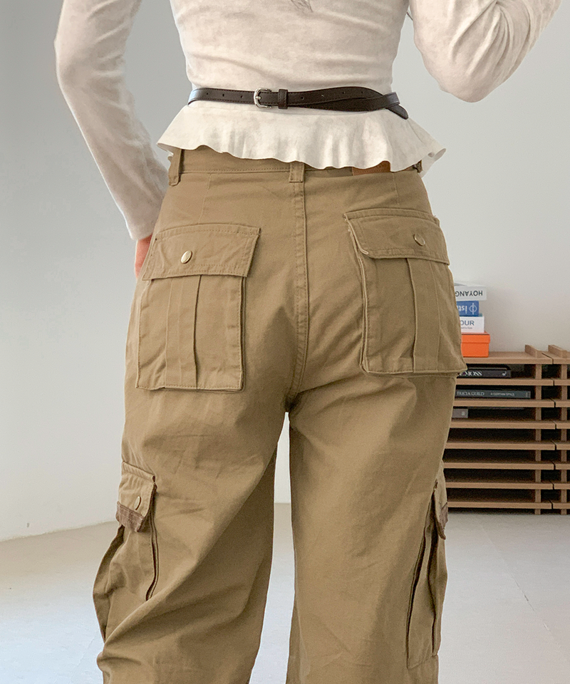 モダンカーゴストレートフィットパンツ
