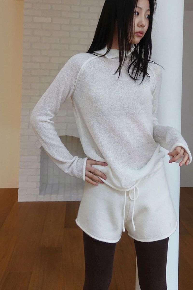 m.o.k（モク）の「most knit shorts (3C)（Pants）」