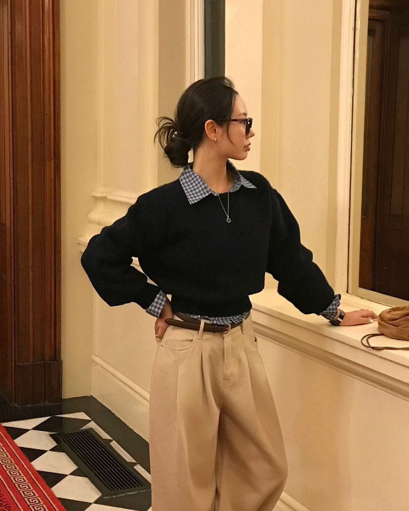 [BELLIDE MADE] Heartbeat, Basic Round Knitwear