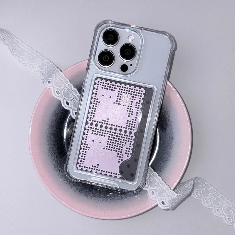 【MADE】 Meow card case - Pink