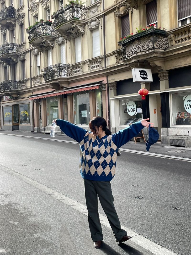 Solothurn diamond knit
