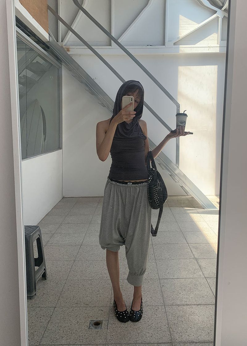 BALLOON HAREM PANTS (3color)