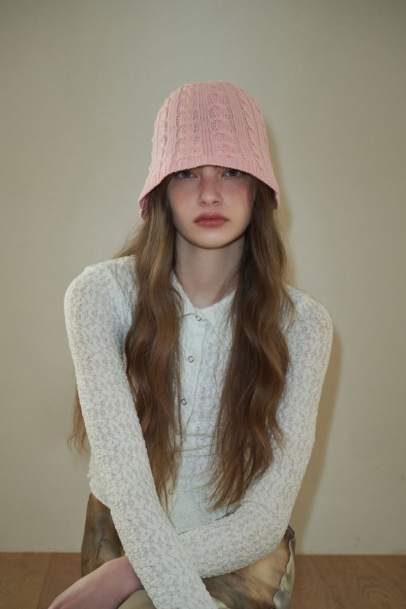 MILLY bucket hat_lightpink
