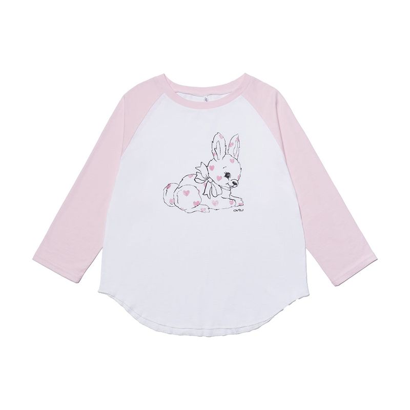 Cozy Mellow Raglan Top_Pink