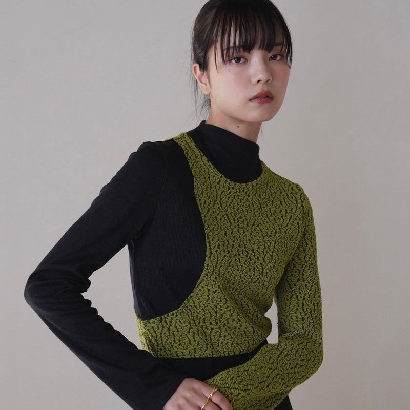 docking knit tops