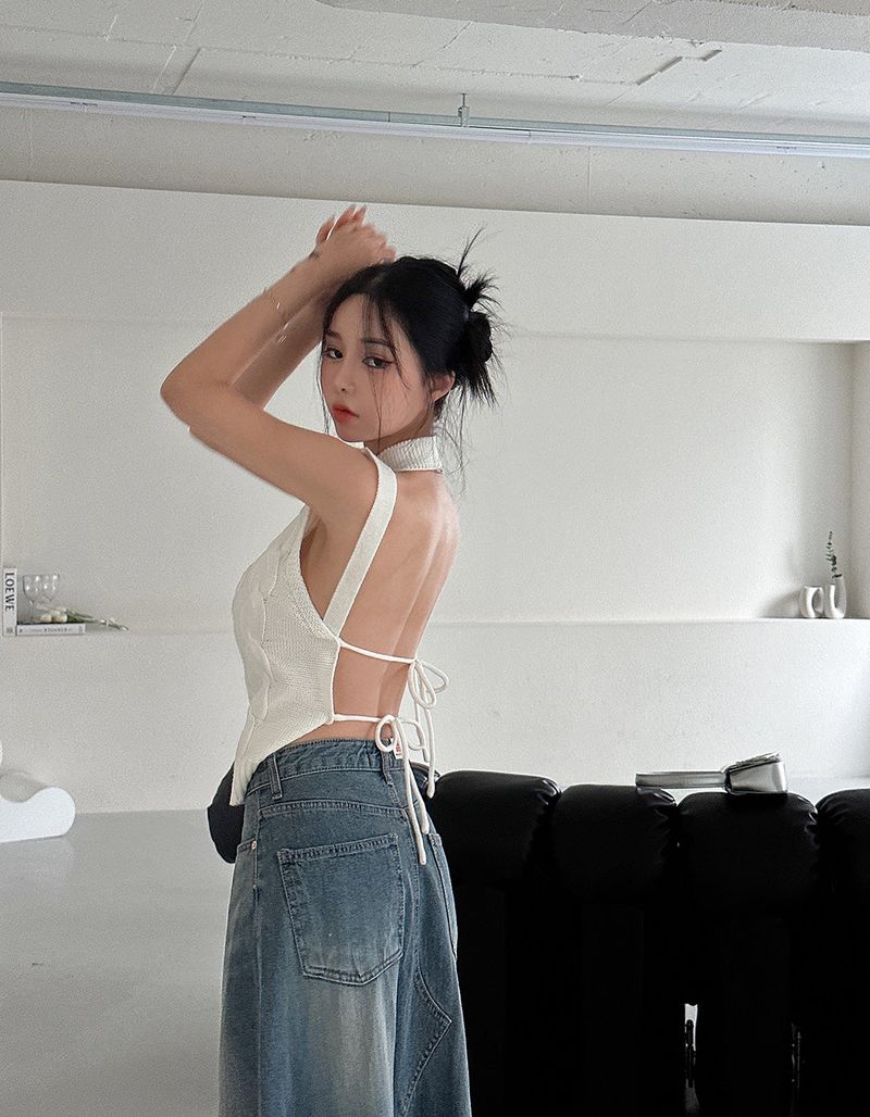 Denim Maxi Long Skirt