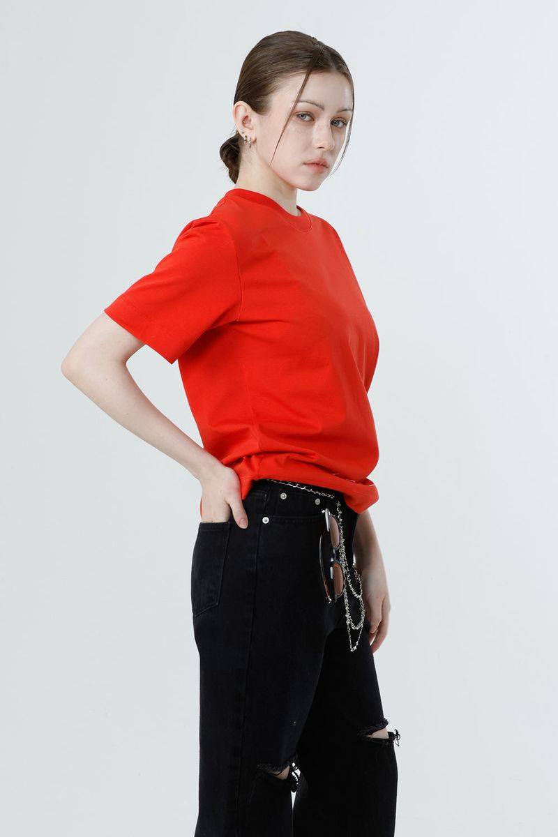 MULTI PRINTING T-SHIRT_RED