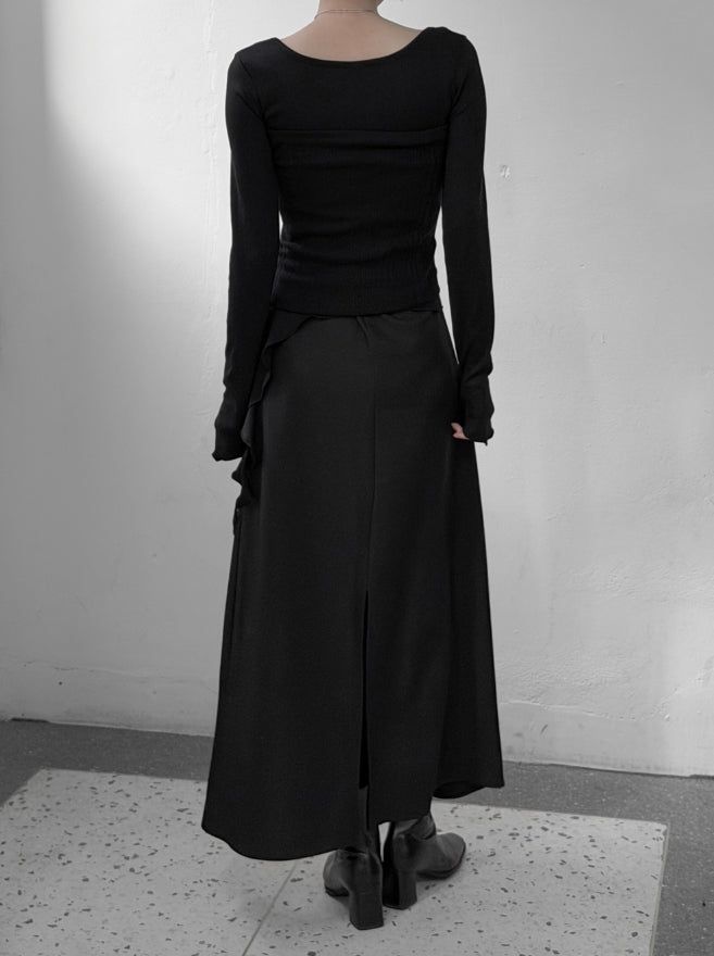 Dupe Pintuck Drape One Piece