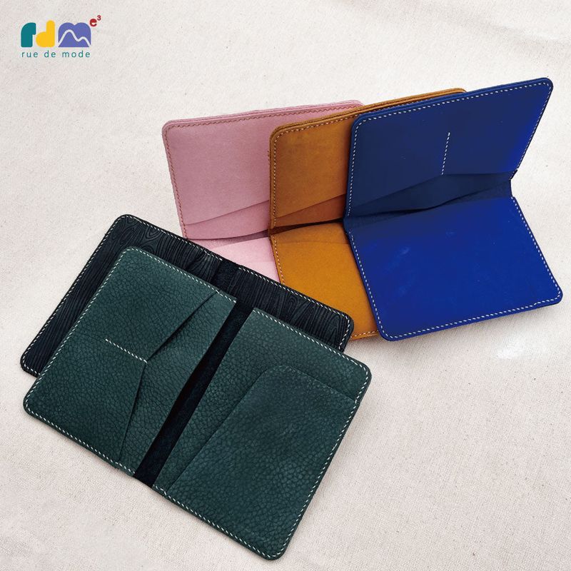 Genuine Leather Hand-Stitched Passport Holder