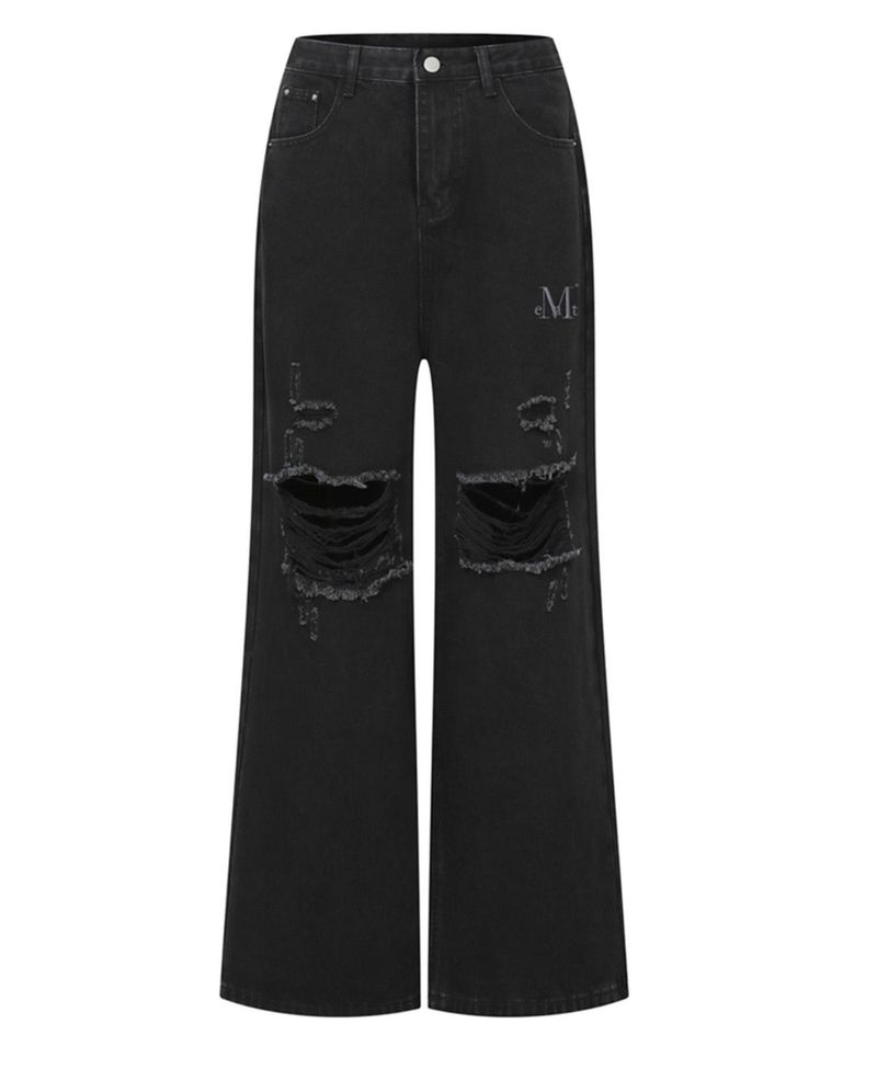 MUCENT（ムセント）の「MOVA WASHING DAMAGE DENIM PANTS (3COLOR)（Pants）」