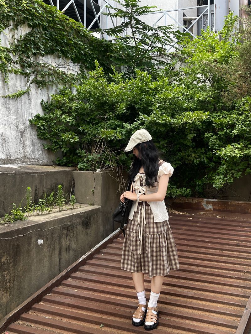 Dream Layered Ribbon Blouse