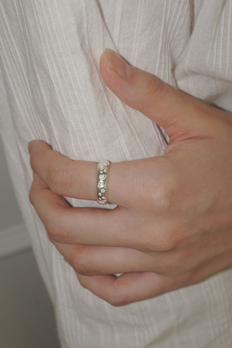 [MADE]FLOWER PATTERN RING