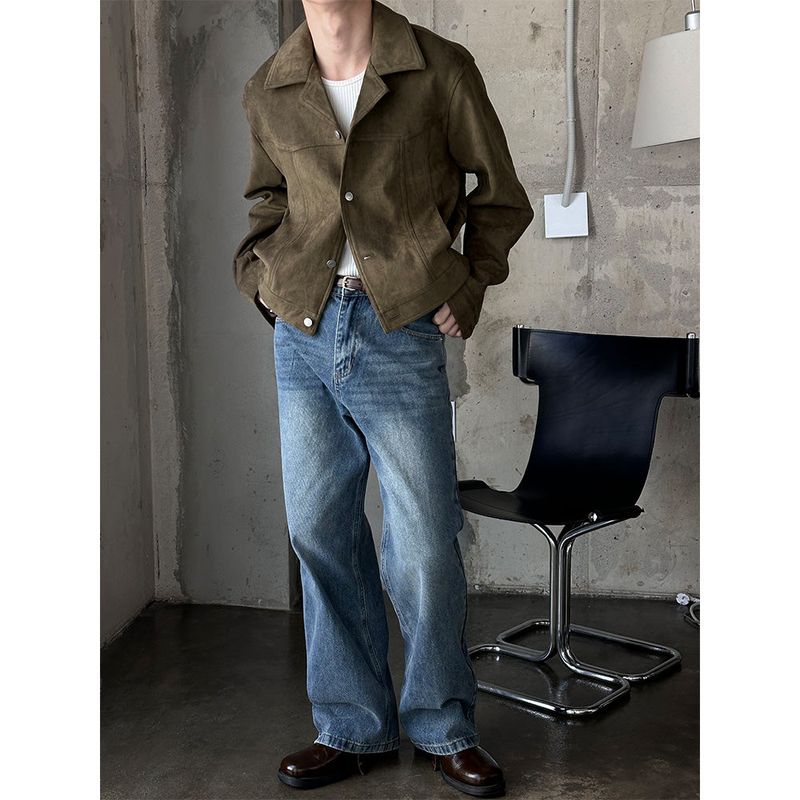  [S/S] Rough suede jacket(3color)
