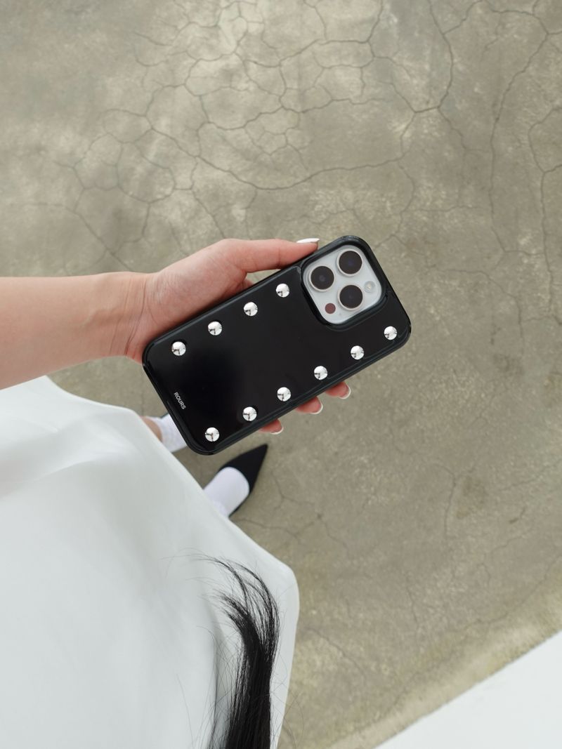 line stud case (black)
