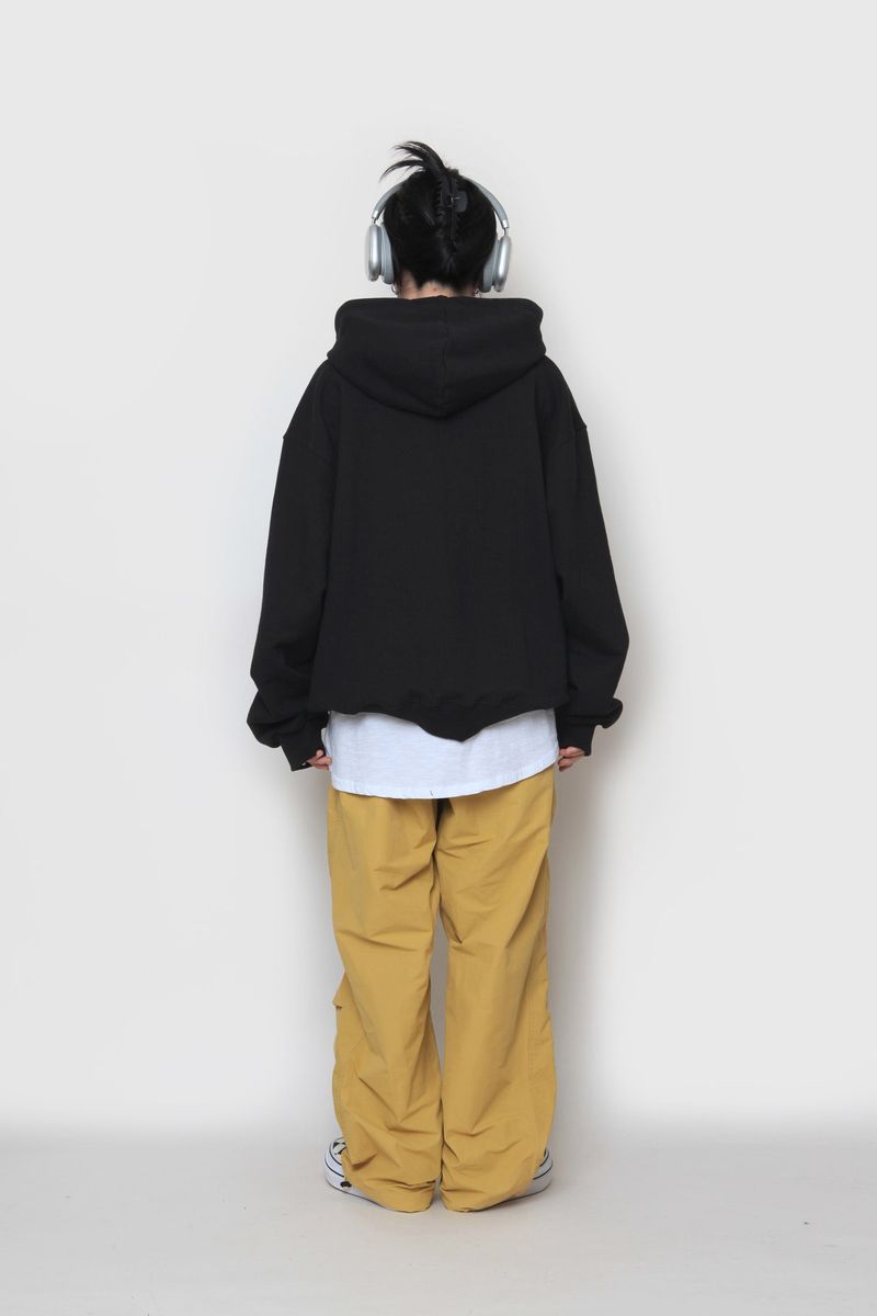 Spray Painting Embroidered Hood
