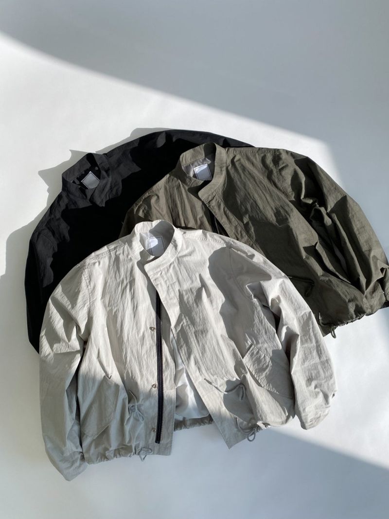 LMN Billy Oversized-Fit Short Bomber Jacket (3 colors)