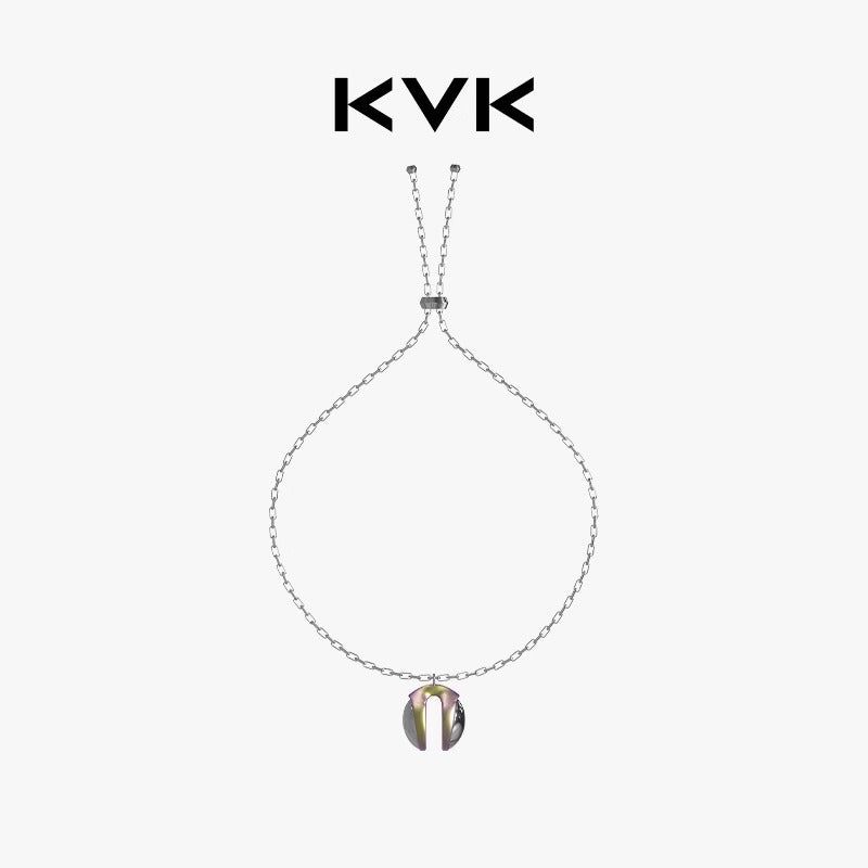 KVK（ケーブイケー）の「KVK ザヴォイド ワームホールネットワークコレクション エクストリームネックレス（アクセサリー）」