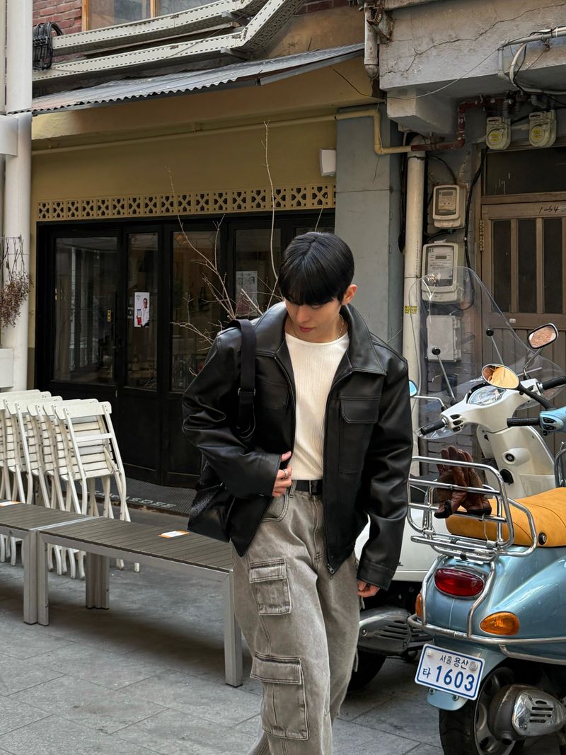 Poder leather jacket