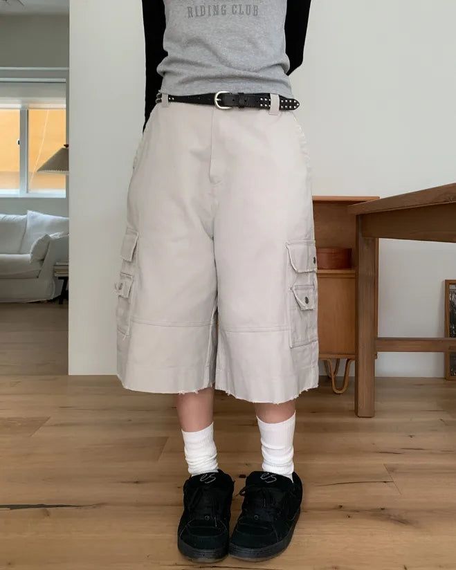 ULAN（ユレン）の「Mont Damaged Multi-Pocket Bermuda Pants（Pants）」