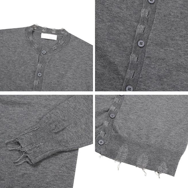 Dio Damaged Cardigan