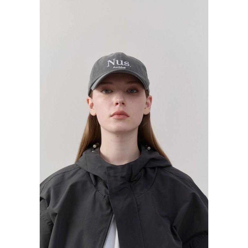 Nus. arch ball cap (Grey)