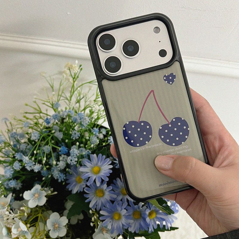 [MADE]Mocha Cherry epoxy case(2color)