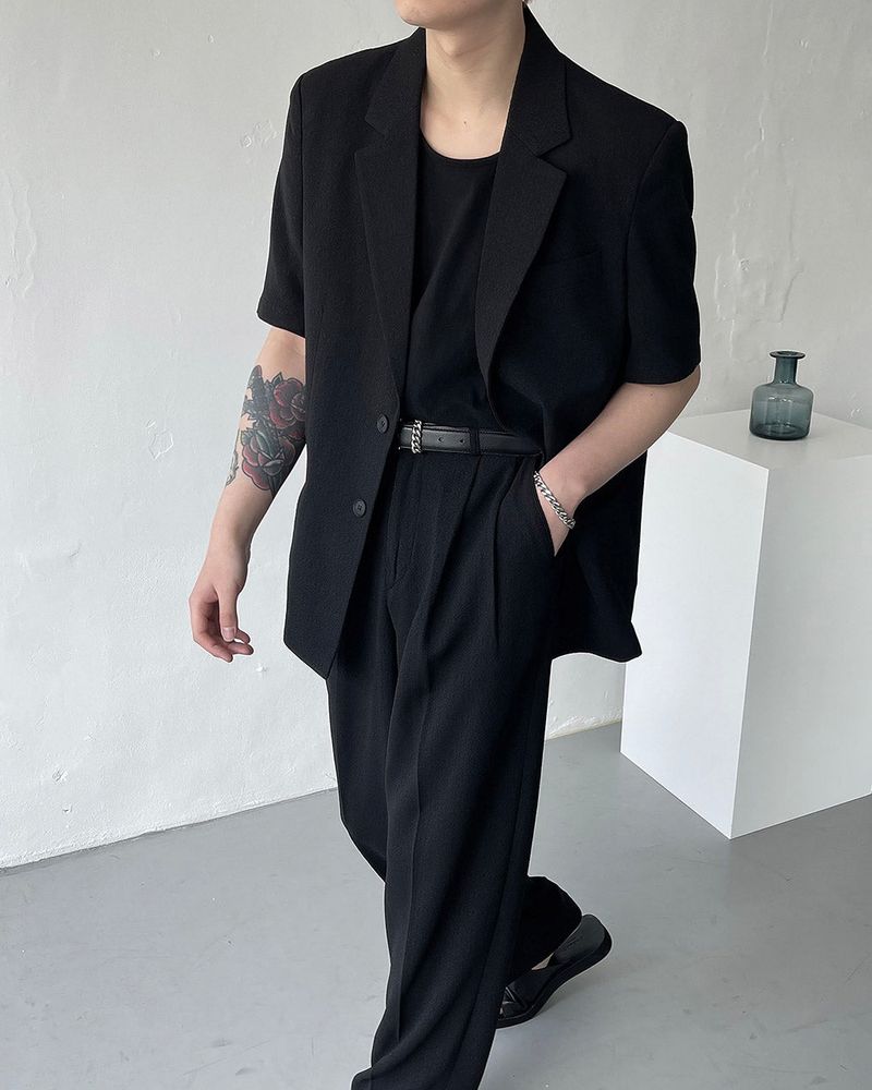 CR Slow Linen Wide Slacks (2 colors)