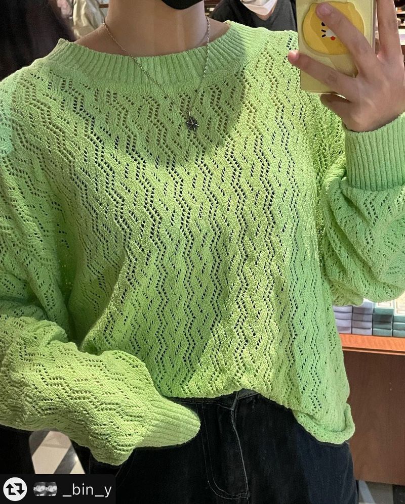 MARCEL CREW NECK KNIT TOP