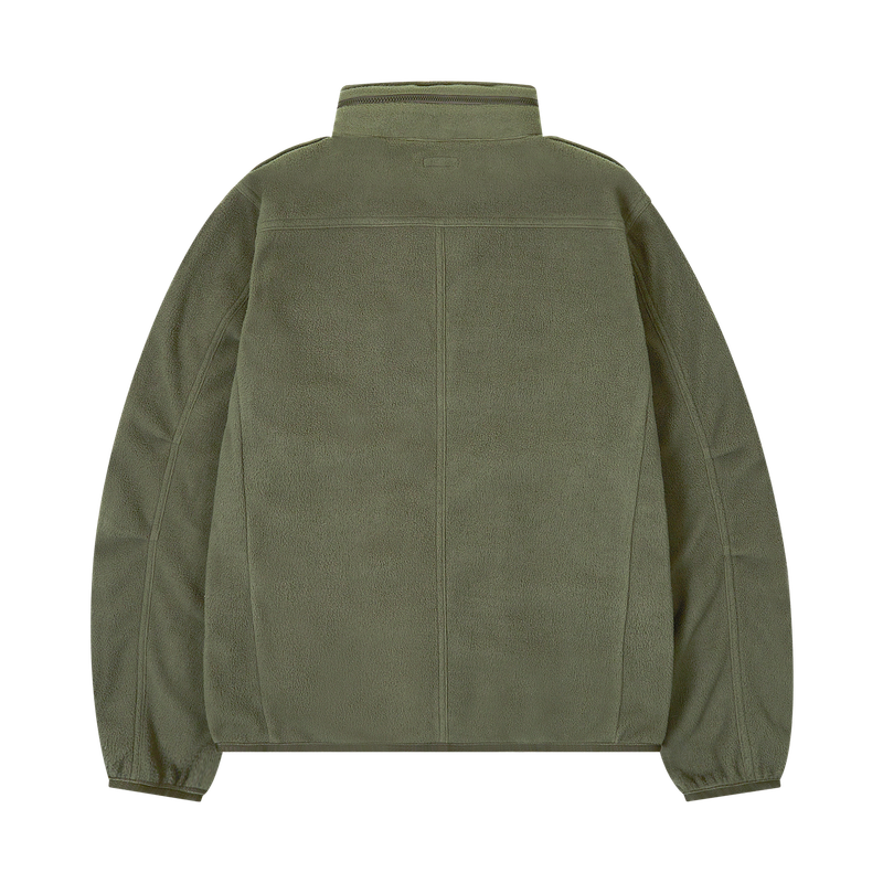 FLEECE MILLITARY HOODIE JACKET