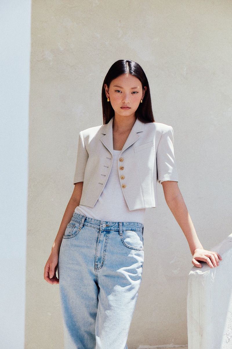 NO.23 JACKET - BEIGE