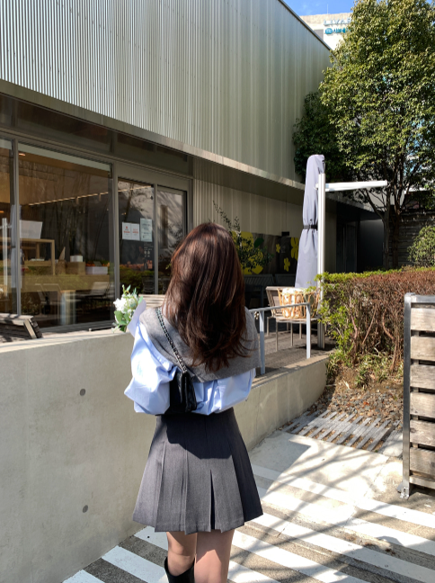 ウォンテッドプリテッドミニスカート