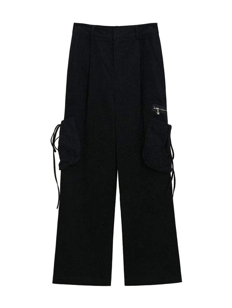 CAMO STRING POCKET PANTS