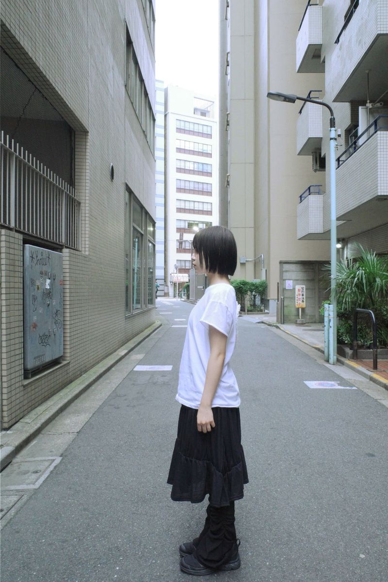 rush shirring skirt pt (2color)