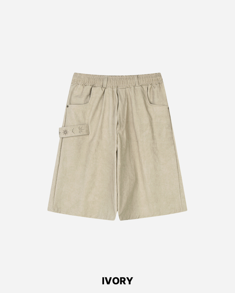 Solty Strap Bermuda Pants