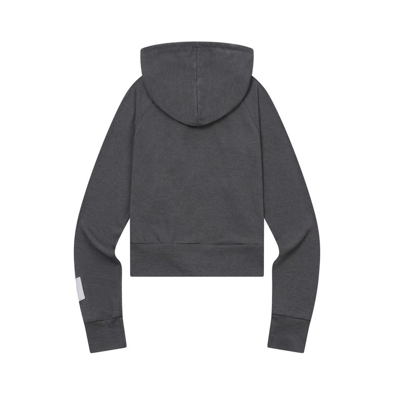 GLEN CROP HOOD ZIP-UP (2COLOR)