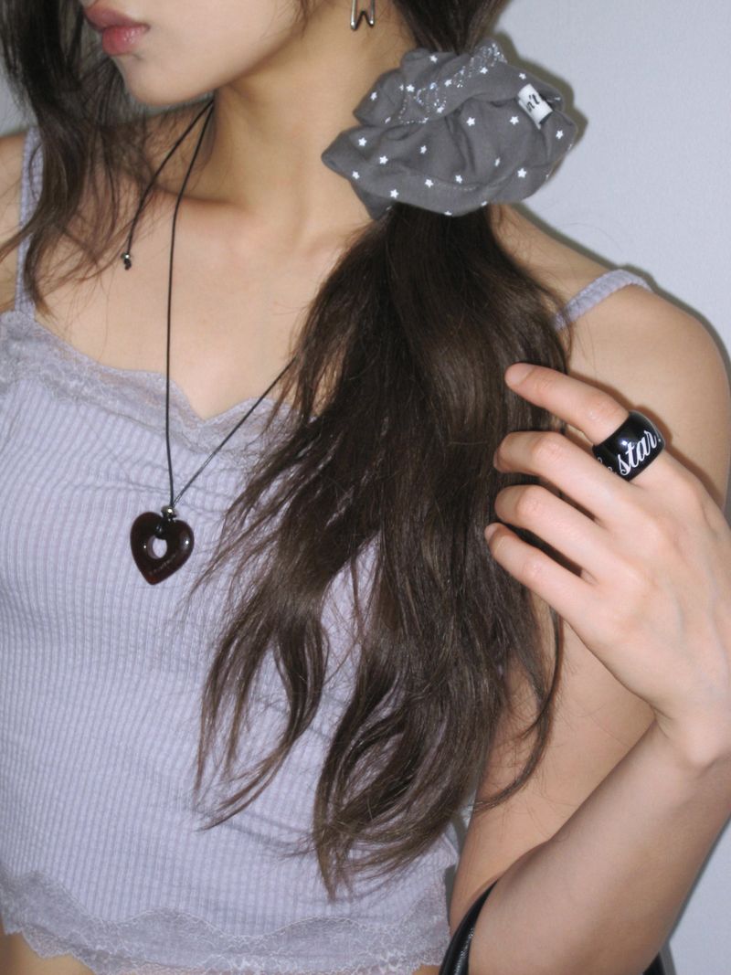 [Formica] Spell ring (Black pink)