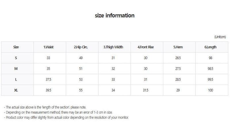 3RD REORDER TWO-TONE CONTRAST DENIM PANTS code 25006