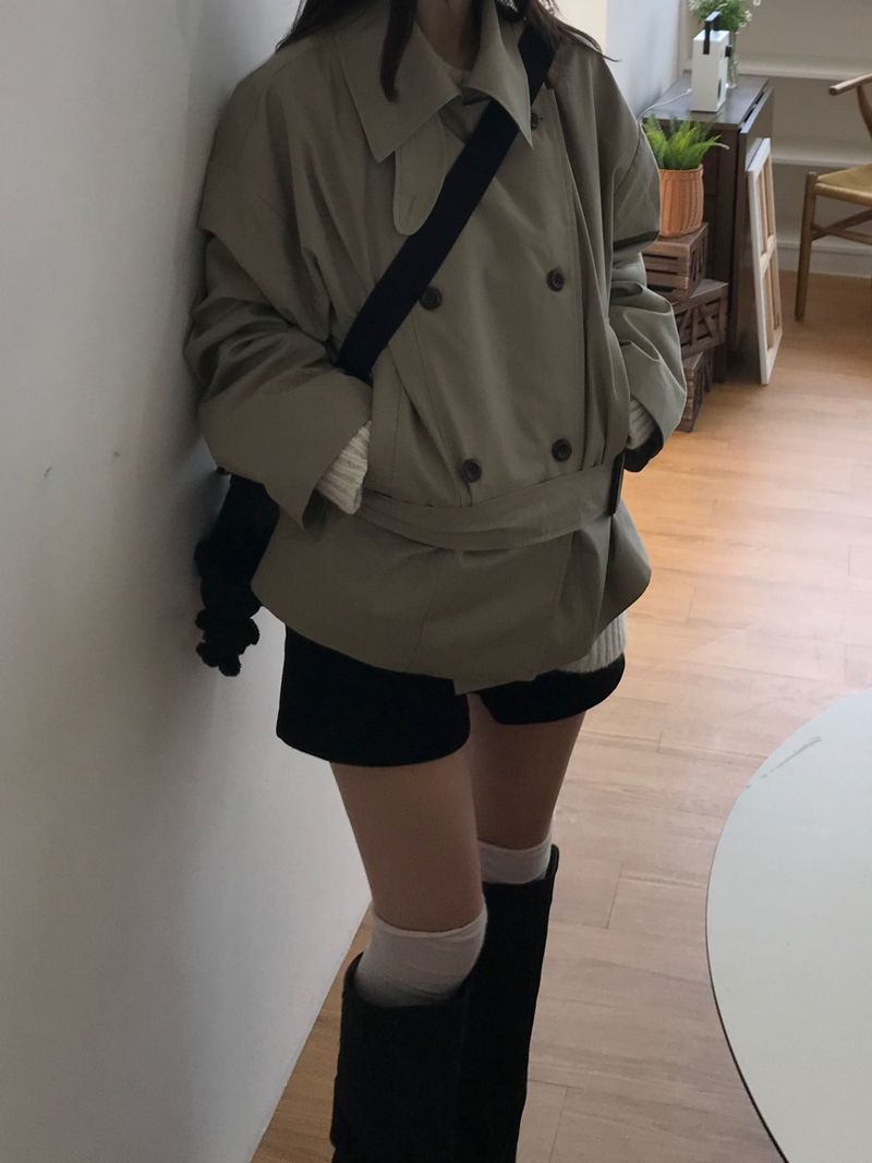 Root Short Trench Jacket (3 colors)