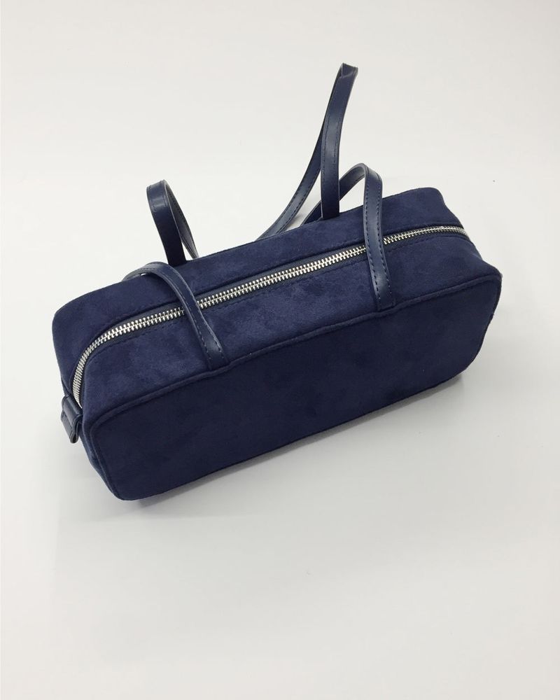 Etty Suede Bowling Bag (3 Colors)