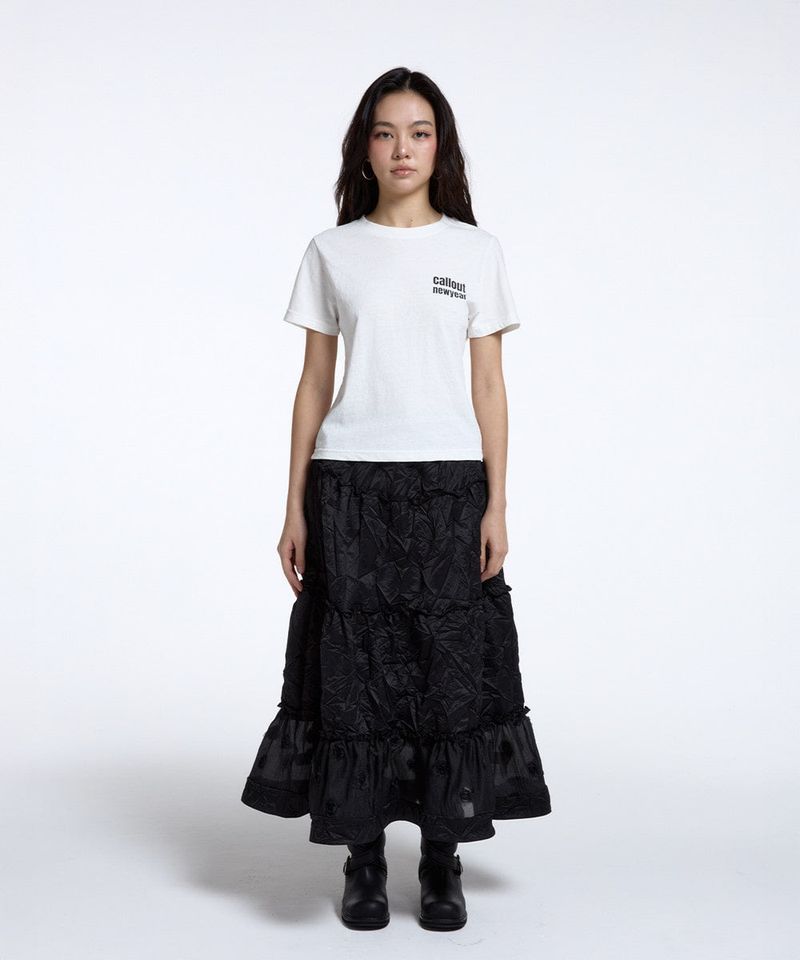 CALLOUT STANDARD TEE/ WHITE