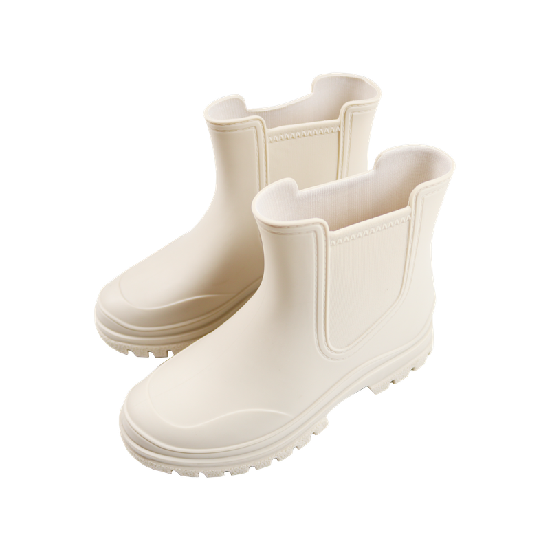 PINK PINEAPPLE（ピンクパイナップル）の「RAINY WED BOOTS_IVORY（Shoes）」