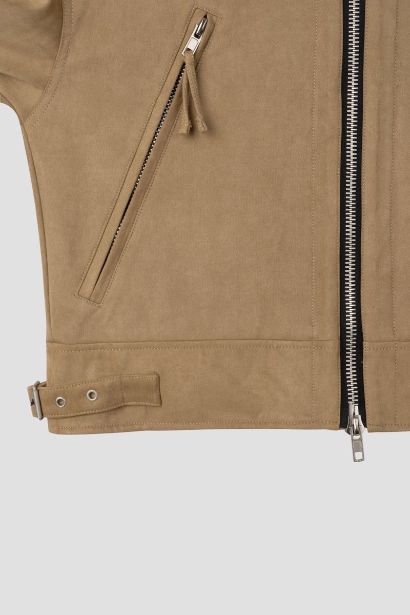 MG Suede Biker Jacket (3 colors)