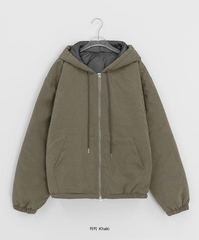 [unisex] Thatdi Two-Way Hood Padding Jumper