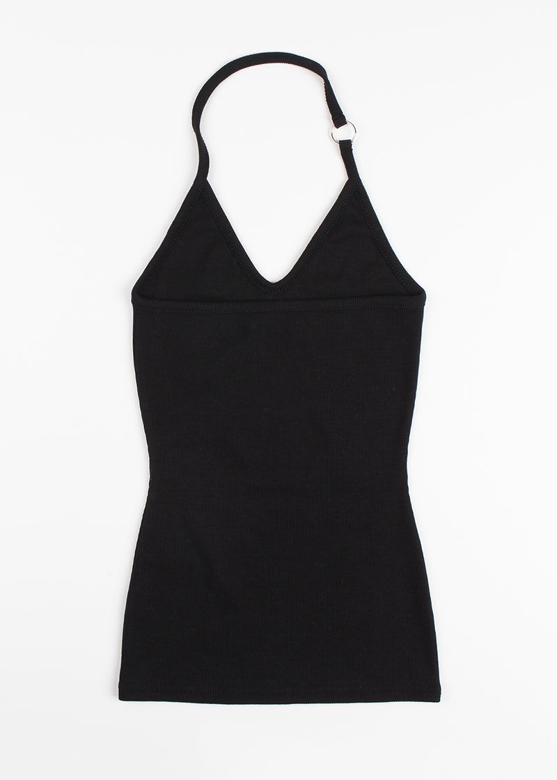 RING HALTER SLEEVELESS