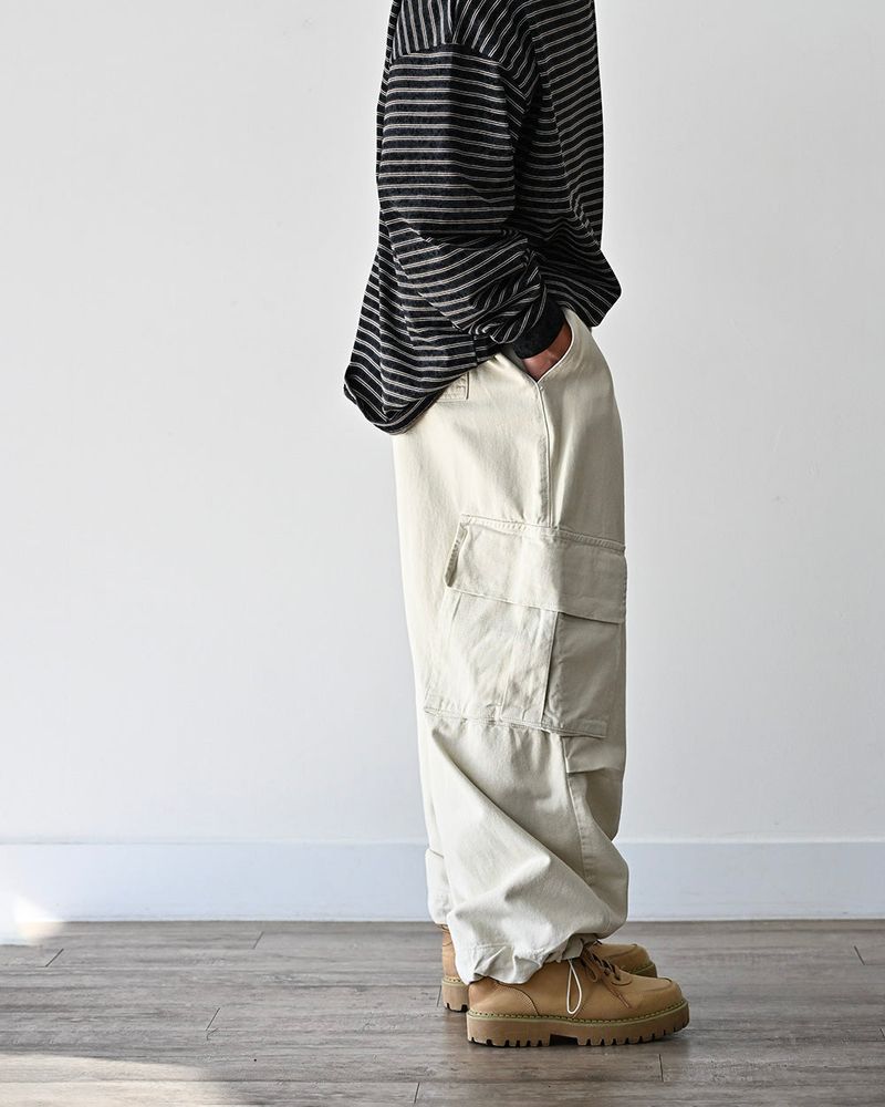 SPM PEACH COTTON CARGO PANTS