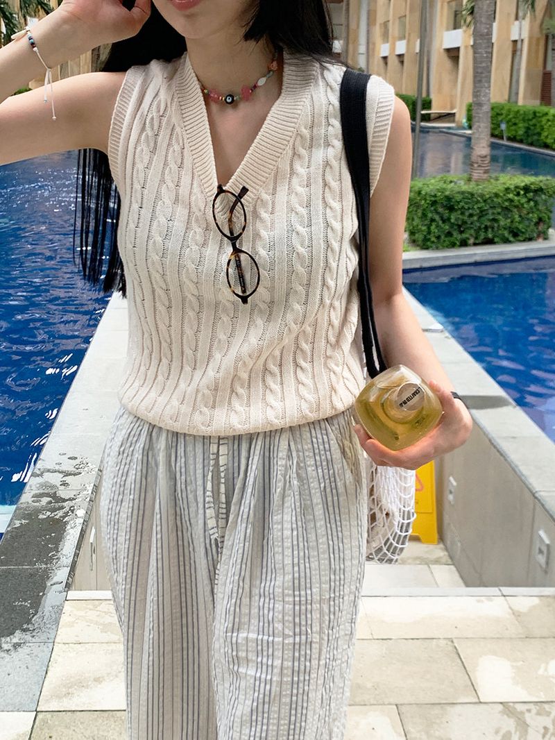 [MADE] REM SEERSUCKER PANTS