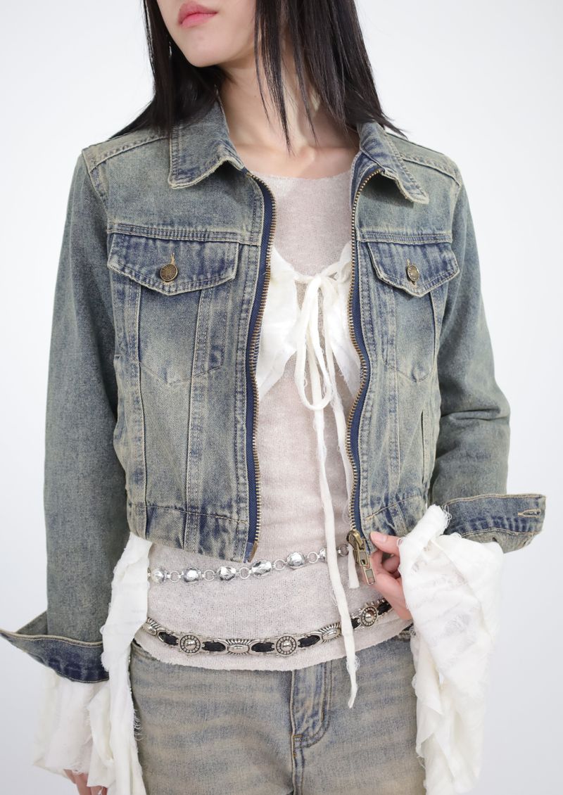StrongSilhouette Denim jacket