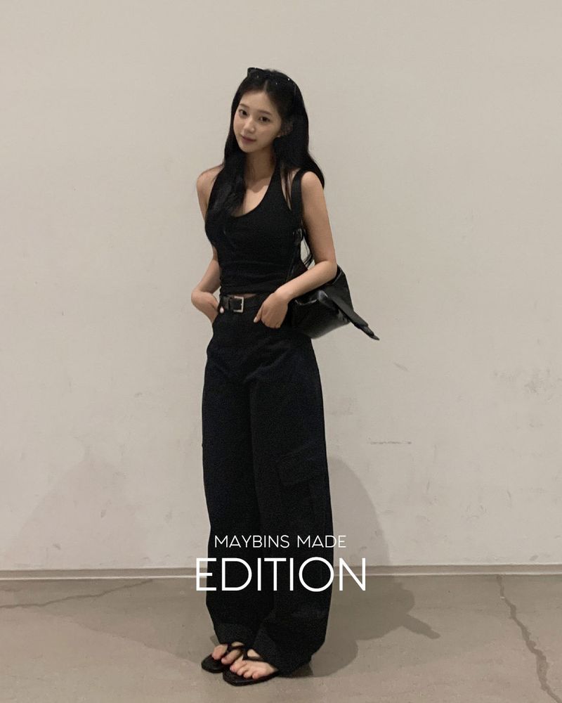 [MADE] Chemi curved wide pants