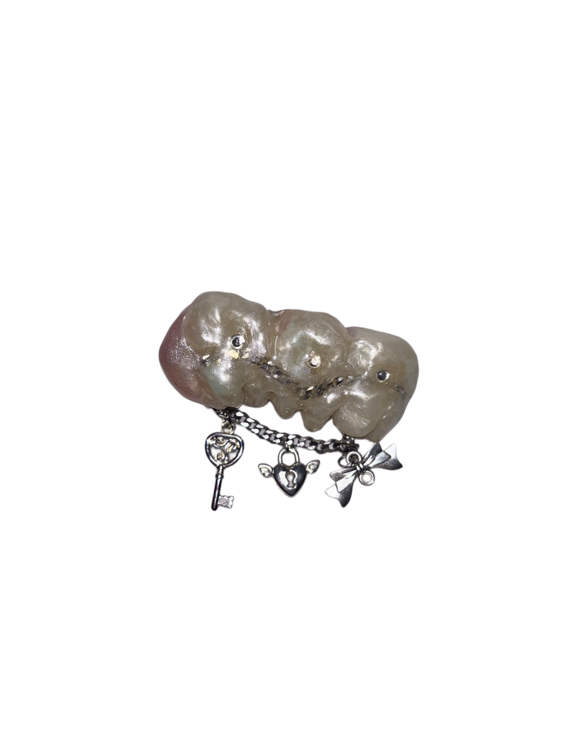 [MADE] Tooth braces hairpin